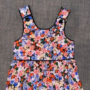 Lil Lemons Floral Jumpsuit